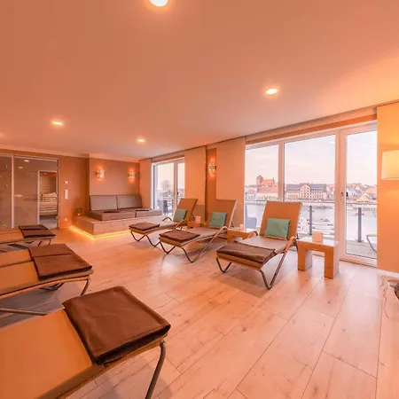 Fischotter - In Der Hafenresidenz Mit Terrasse & Hafenblick * Waren (Mueritz)