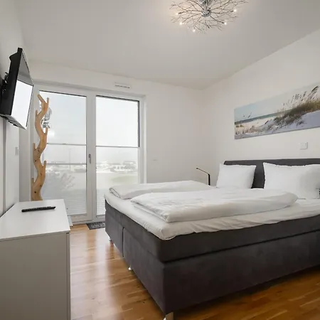 Fischotter - In Der Hafenresidenz Mit Terrasse&hafenblick Apartment Waren (Müritz)